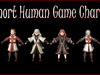6-Short Human Game Character 3D Model