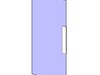 Door - Single Glass - Push plate (AUS)