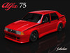 Alfa 75 3D Model