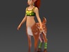 Fantasy Female Vevlini 3D Model