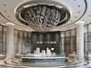 Very luxurious hotel lobby, photoreal 3D Model