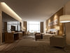 Huge bedroom interior, photoreal 3D Model