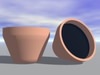 Garden flower pots 3D Model