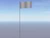 Flag (plain) 3D Model