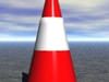 round traffic cone 3D Model