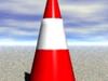 square traffic cone 3D Model
