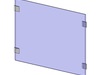 Glass Panel w fixings