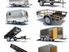 4 Trailer Pack 3D Model