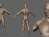 Orc Creature base mesh for sculpt 3D Model