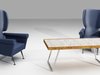 Armchairs and table 3D Model