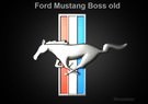 Mustang Boss 2009 3d Logo 3D Model