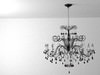 Chandelier lamp 3D Model