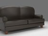 Leather Sofa 3D Model