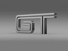 Ford Mustang GT Logo 3D Model
