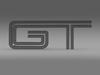 Ford Mustang GT Logo 3D Model .max .obj .3ds .fbx .lwo .lw .lws .c4d