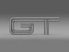 Ford Mustang GT Logo 3D Model .max .obj .3ds .fbx .lwo .lw .lws .c4d