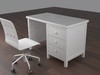 Kids Desk 3D Model