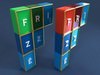 Logo of Wine Frizze 3D Model .max .obj