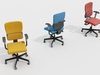 Office Chairs  3D Model