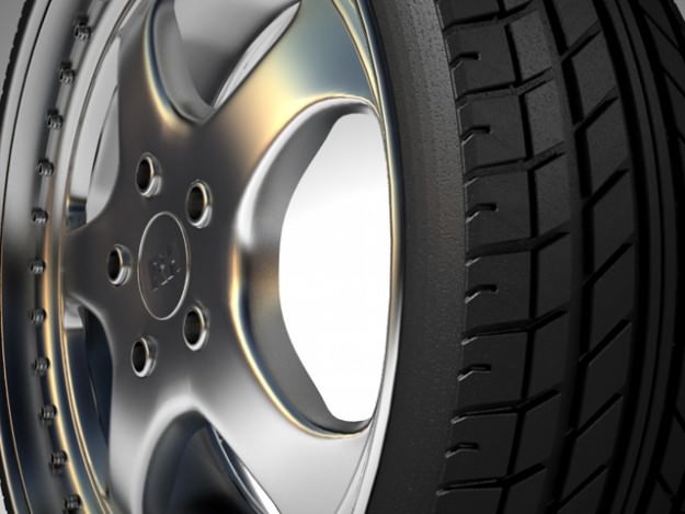 RH Wheel Porsche 3D Model .max .obj