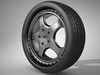 RH Wheel Porsche 3D Model .max .obj