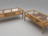 Saloon table 3D Model