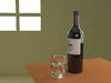 Wine Bottle 3D Model