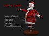 Santa Claus Comic 3D Model