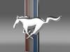 Mustang Boss 2008 Logo 3D Model