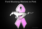 Mustang 2010 Wariorsin Pink 3d Logo 3D Model