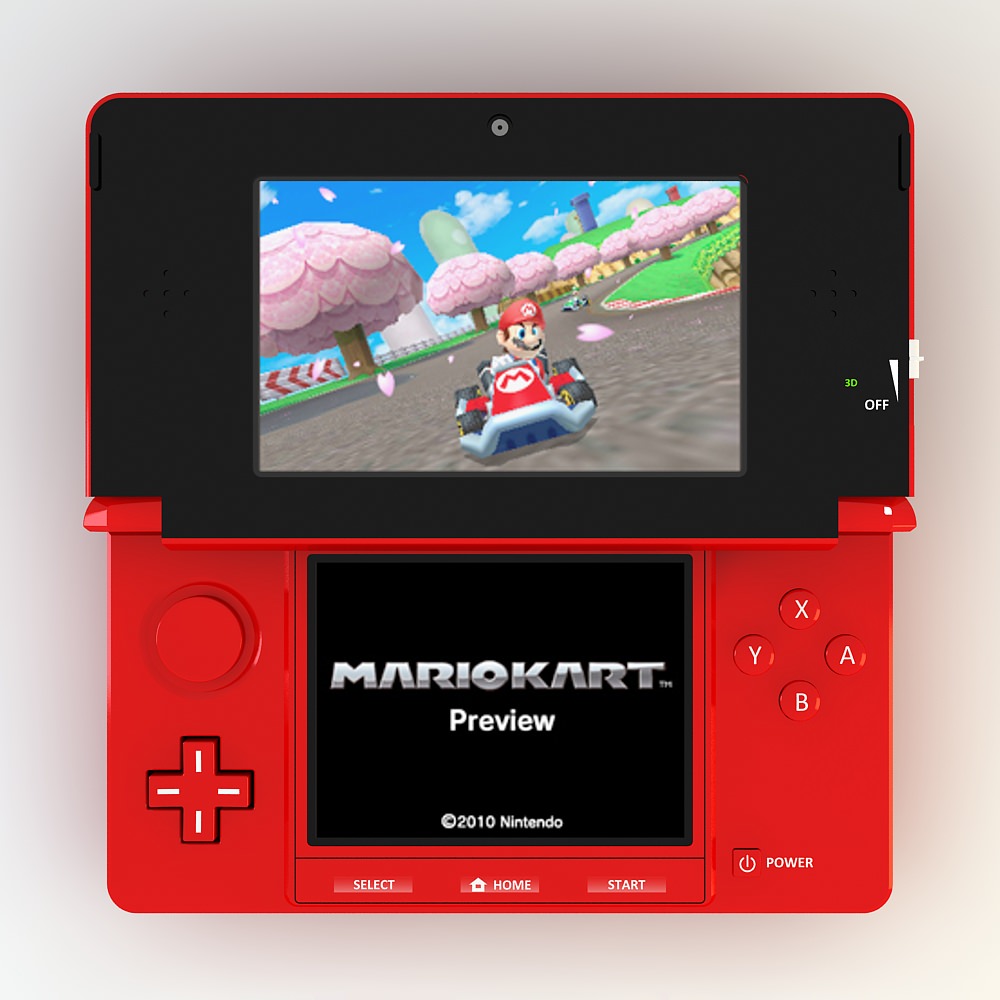 nintendo 3ds new 3D Models