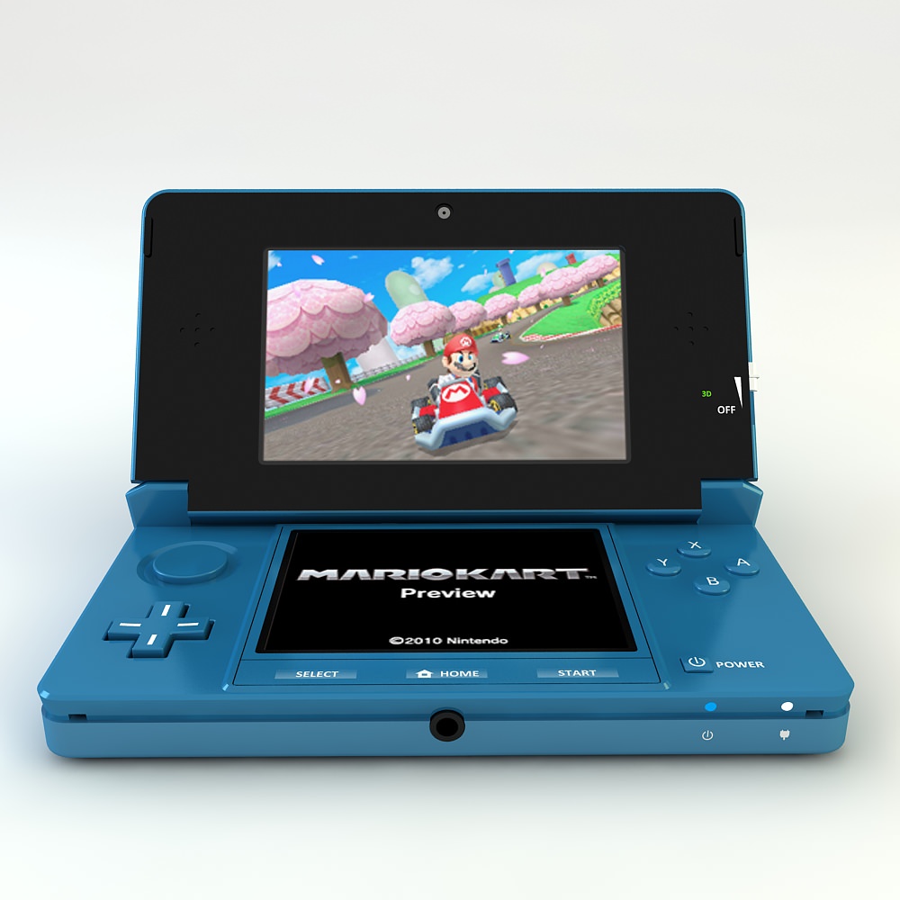 nintendo 3ds new 3D Models