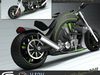 Custom Motorbike Concept 3D Model