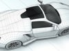 Concept Custom SuperSport Car 3 3D Model .max .obj .fbx