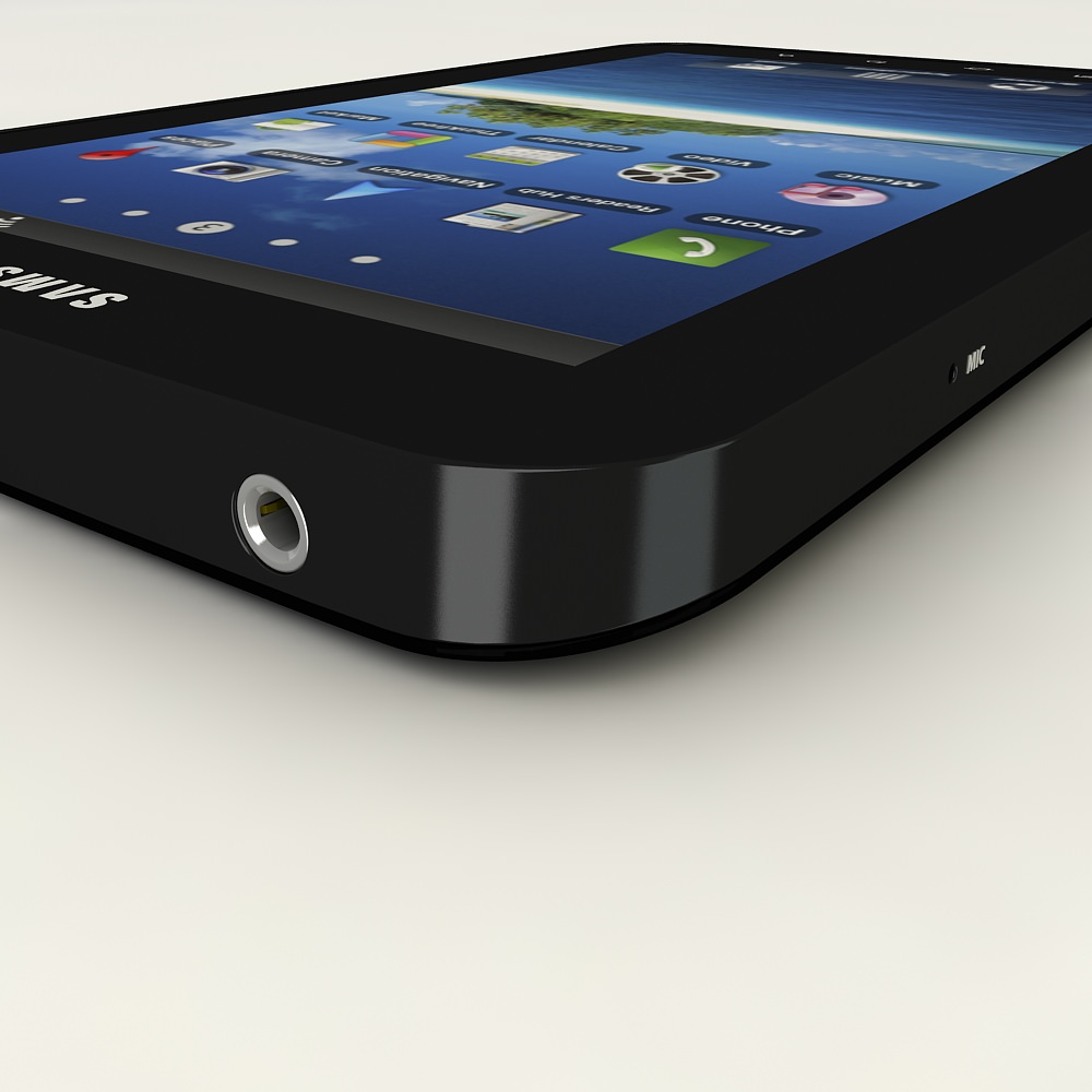 samsung galaxy tab verizon sch i800 3D Models