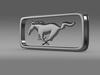 Mustang Oldest Logo 3D Model