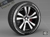 Wheel concept 2 3D Model