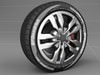 Auti TTRS wheel 3D Model