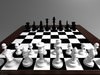 Chess Board and Chess Pieces 3D Model