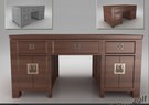 Desk Double Pedestal