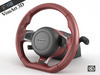 Steering Wheel Audi TT RS 3D Model