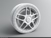 Wheel & Tire 10 BBS 3D Model .max