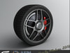 Wheel & Tire 10 BBS 3D Model