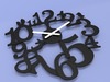 Koziol Design PI:P Wall Clock 5 3D Model