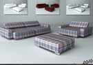 Modern Sofa 10 3D Model