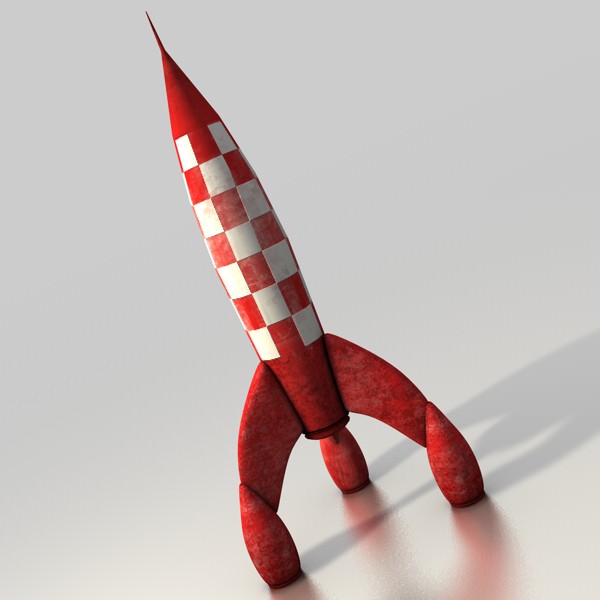 Spaceship indoors 3-D models
