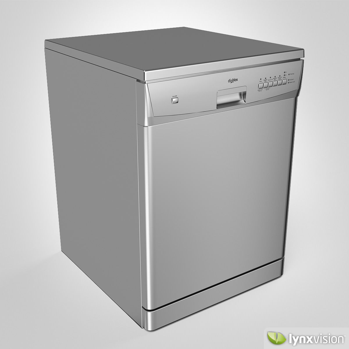 Dishlex Dishwasher 3D Model .max .obj .fbx