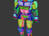 Robot 3D Model .max .obj