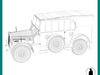 HORCHER GERMAN TRUCK WWII 3D Model .max