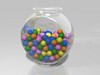 Fish bowl 3D Model .obj .3ds .lwo .lw .lws .dxf